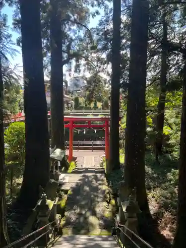 須山浅間神社の鳥居