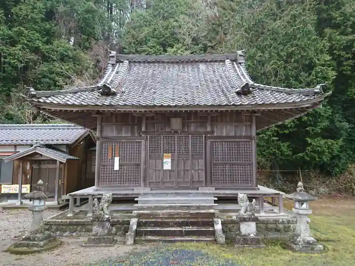 白鳥神社の本殿・本堂