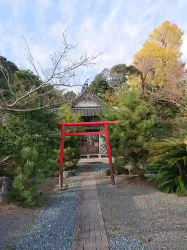 満勝寺の鳥居