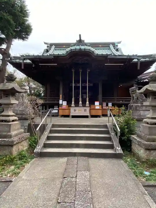 狭山八幡神社の本殿・本堂