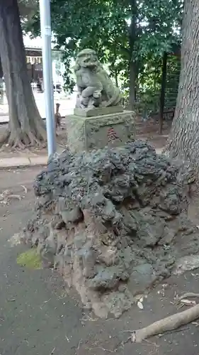 天祖神社の狛犬