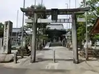 下野庚申堂の鳥居