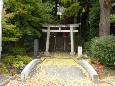 茅ヶ崎杉山神社の鳥居