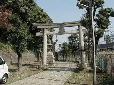 赤羽八幡神社の鳥居