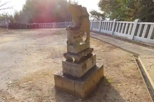 古川神社の狛犬