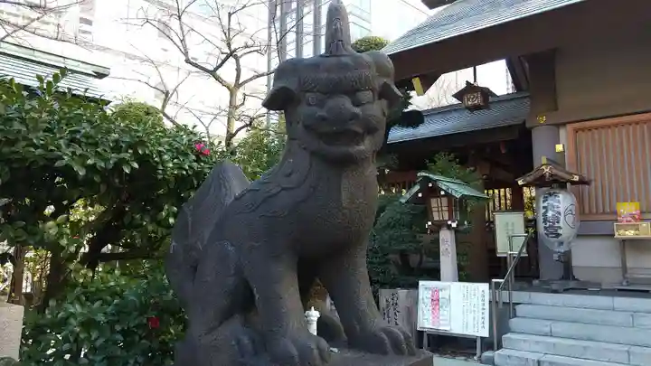 芝大神宮の狛犬
