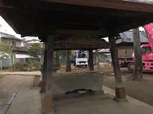 氷川天満神社の手水