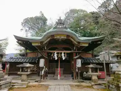 粟田神社の本殿・本堂