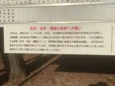 六所社（如意申町）の歴史