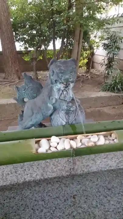 居木神社の手水舎