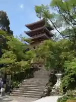 竹林寺の塔