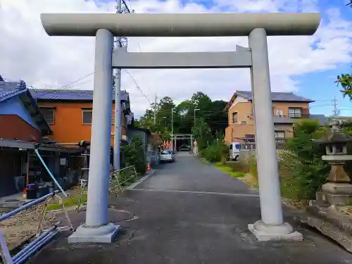 両社宮神社（宮町）の鳥居
