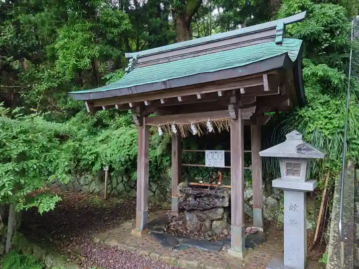 宗像大社中津宮の手水舎