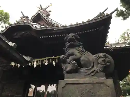 荏原神社の狛犬
