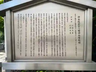 神楽坂若宮八幡神社の歴史
