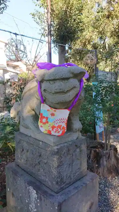 菊田神社の狛犬
