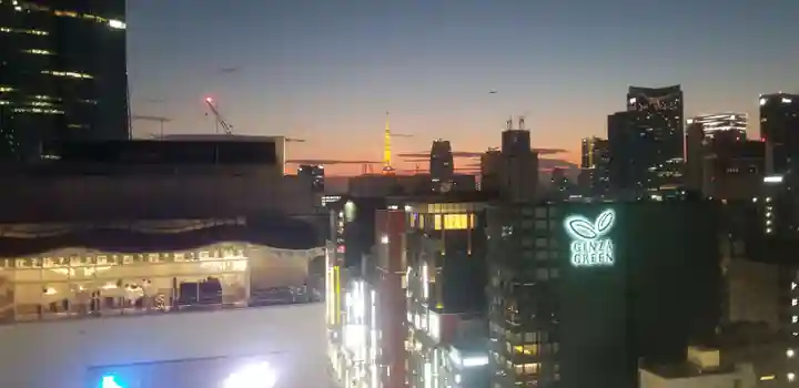 靍護稲荷神社の周辺