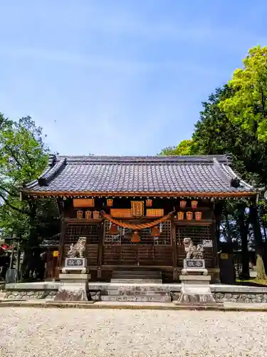 八王子神社の本殿・本堂
