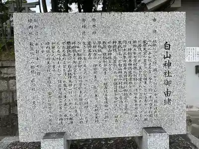 白山神社（小幡）の歴史