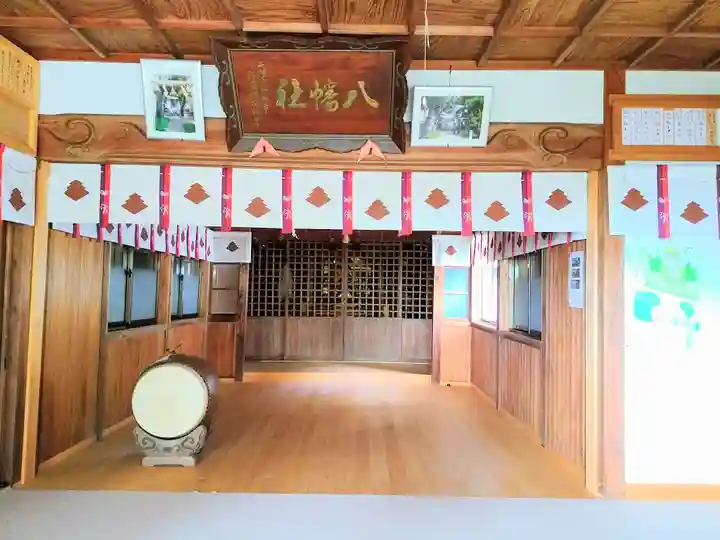 八幡社の本殿・本堂