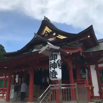 美濃國一宮　南宮大社の本殿・本堂