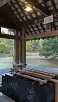 帯廣神社の手水舎