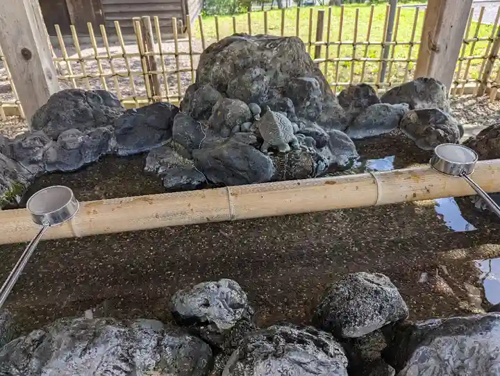 湯倉神社の手水舎