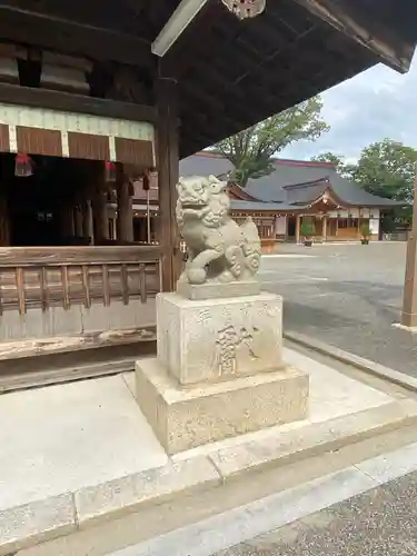 尾張大國霊神社（国府宮）の狛犬