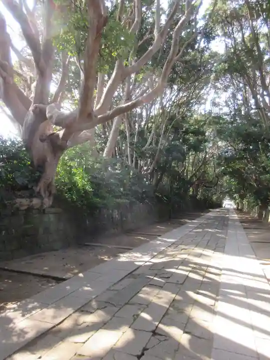 酒列磯前神社の景色