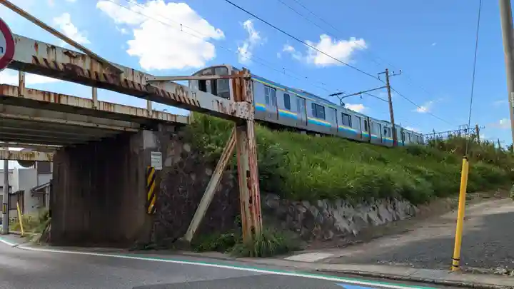 加麻土神社の周辺