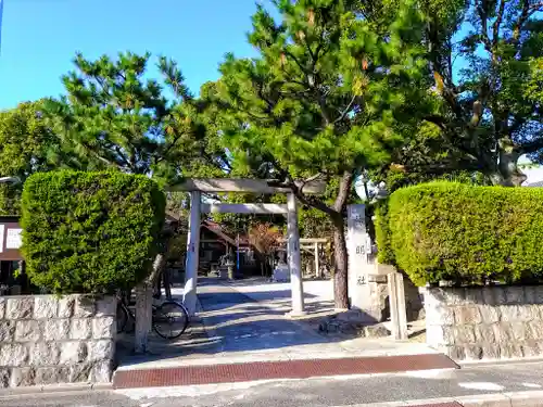 神明社（伝馬神明社）の鳥居