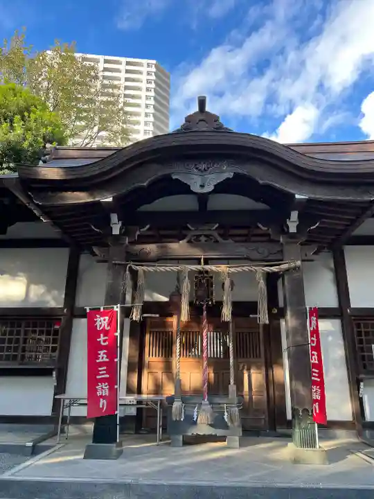 白旗神社(品濃白旗神社)(神奈川県)