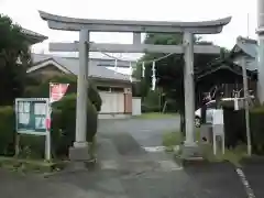 市ヶ尾杉山神社の鳥居