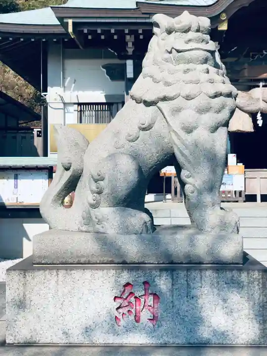 本牧神社の狛犬