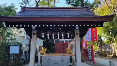 富岡八幡宮の手水舎