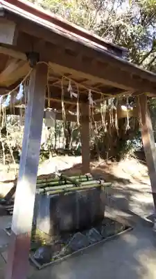 息栖神社の手水舎