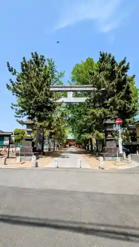 葛飾八幡宮の鳥居