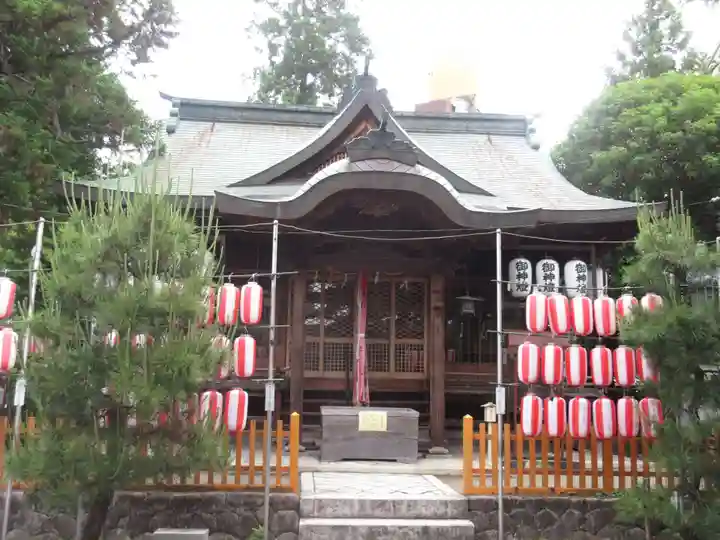 市神神社の本殿・本堂