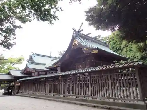 越ヶ谷久伊豆神社の本殿