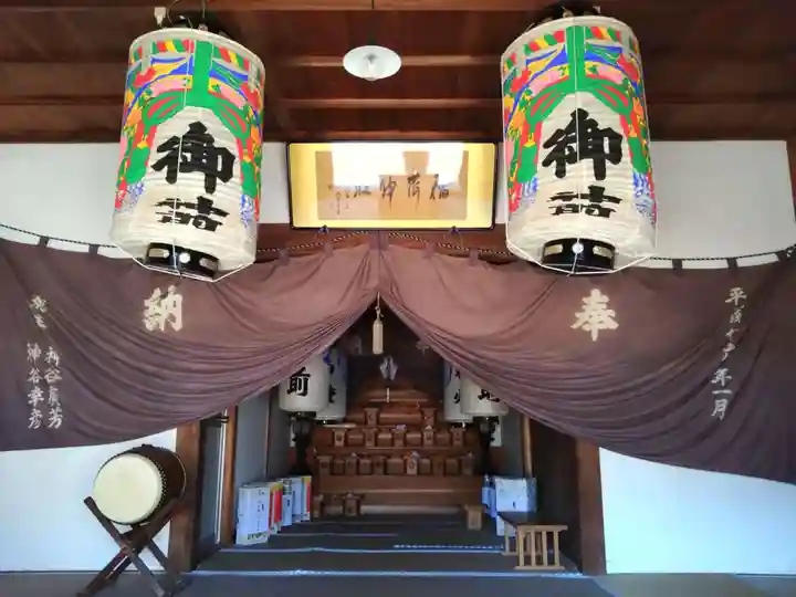 稲荷社の本殿・本堂