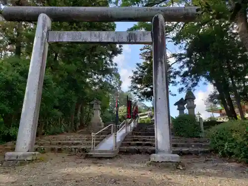 松江護國神社の鳥居