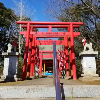 稲荷神社の鳥居