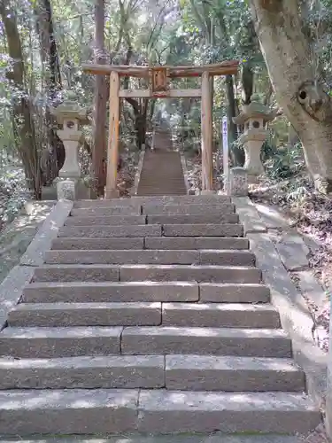 天石門別八倉比売神社の鳥居