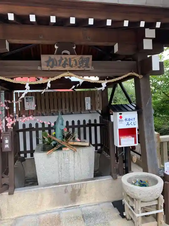 北野天満神社の手水舎