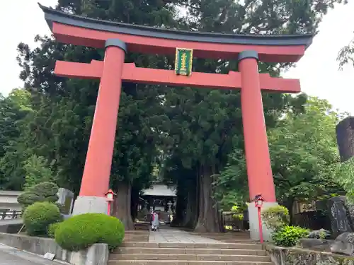 河口浅間神社の鳥居