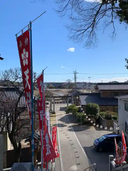 大生郷天満宮の景色