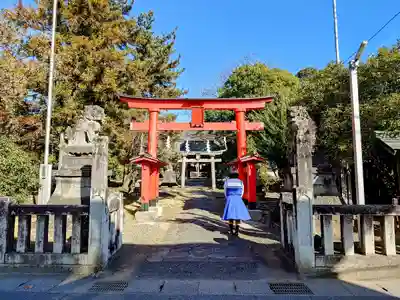 柴宮神社の鳥居