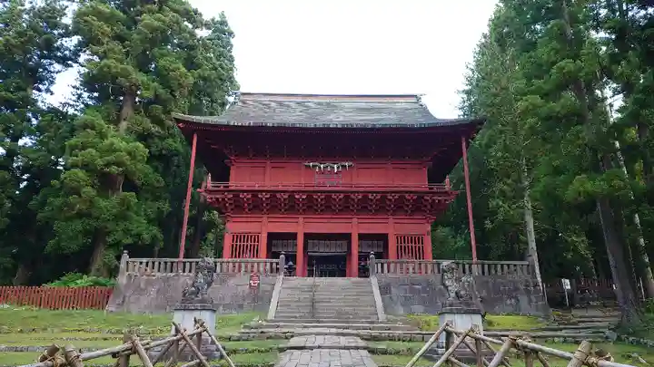 岩木山神社の山門・神門