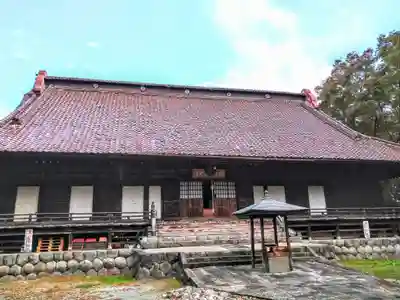 出羽国分寺薬師堂の本殿・本堂