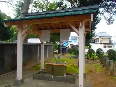 烏止野神社の手水舎